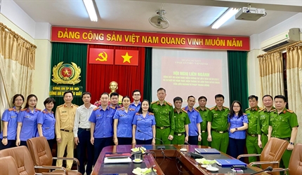 Liên ngành Viện kiểm sát - Công an quận Cầu Giấy tổ chức thành công Hội...